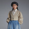 画像をギャラリービューアに読み込む, Buistir gathere shirt / beige / GRIS 24AW