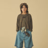 画像をギャラリービューアに読み込む, Damage L/S Tee / CHARCOAL / GRIS 26SS
