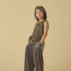 画像をギャラリービューアに読み込む, Drawing tank top / CHARCOAL / GRIS 26SS