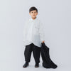 画像をギャラリービューアに読み込む, アシンメトリージップシャツ / offwhite / nunuforme 25SS