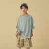 画像をギャラリービューアに読み込む, Logo patch USED Tee / L.BLUE / GRIS 26SS