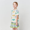 画像をギャラリービューアに読み込む, Multicolor Fish all over T-shirt / BOBO CHOSES 23SS
