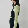 画像をギャラリービューアに読み込む, Knit Cropped Camisole / black / mediam 24AW