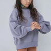 画像をギャラリービューアに読み込む, Kids Curve Sleeve Sweat Pullover / purple / mediam 24AW