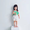 画像をギャラリービューアに読み込む, Frill All in One Dyed / GREEN-PINK / frankygrow 25SS