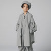 画像をギャラリービューアに読み込む, Gathered sleeve one piece / gray / GRIS 25SS