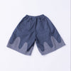 画像をギャラリービューアに読み込む, waveヒッコリーショートパンツ / navy / nunuforme 25SS
