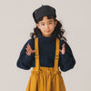 画像をギャラリービューアに読み込む, ハイネックパフスリーブT / navy / nunuforme 24AW