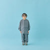 画像をギャラリービューアに読み込む, polyester canapa 1tuck pants / charcoal / MOUN TEN.