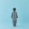 画像をギャラリービューアに読み込む, polyester canapa 1tuck pants / charcoal / MOUN TEN.