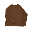画像をギャラリービューアに読み込む, oversized longsleeve (Re-cotton) / brown / MOUN TEN. 24AW