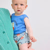画像をギャラリービューアに読み込む, Morning Egg all over denim shorts / BOBO CHOSES 25SS