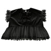 画像をギャラリービューアに読み込む, teddybear lace blouse / black / UNIONINI 26SS