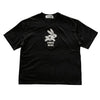 画像をギャラリービューアに読み込む, rabbit patch tee / black / UNIONINI 26SS