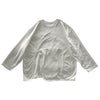 画像をギャラリービューアに読み込む, slit long sleeved tee / white / UNIONINI 26SS