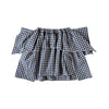 画像をギャラリービューアに読み込む, Gingham Puff Skirt/ NAVY / folk made 26SS