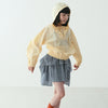 画像をギャラリービューアに読み込む, Gingham Puff Skirt/ NAVY / folk made 26SS