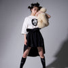 画像をギャラリービューアに読み込む, swallowtail skirt / black / UNIONINI 26SS