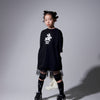 画像をギャラリービューアに読み込む, rabbit patch tee / black / UNIONINI 26SS