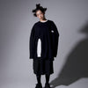画像をギャラリービューアに読み込む, slit long sleeved tee / black / UNIONINI 26SS