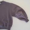 画像をギャラリービューアに読み込む, Kids Curve Sleeve Sweat Pullover / purple / mediam 24AW