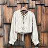 画像をギャラリービューアに読み込む, Buistir gathere shirt / beige / GRIS 24AW