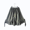 画像をギャラリービューアに読み込む, TWILL STRIPE SIDE LINE FRILL CULOTTES / BLACK / frankygrow 26SS