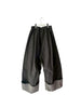 画像をギャラリービューアに読み込む, WIDE MACKIN DENIM PANTS / BLACK / frankygrow 26SS