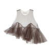 画像をギャラリービューアに読み込む, tulle one piece / taupe / UNIONINI 25SS