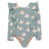 画像をギャラリービューアに読み込む, DOVES SWIMSUIT / warm gray / TINY COTTONS 24SS