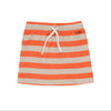 画像をギャラリービューアに読み込む, STRIPES TINY SKIRT / summer red × dark vanilla / TINY COTTONS 25SS