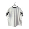 画像をギャラリービューアに読み込む, DEFORMED RIBS TEE/ WHITE / frankygrow 26SS