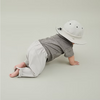 画像をギャラリービューアに読み込む, baby organic slub wide T / gray / MOUN TEN. 25SS