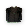 画像をギャラリービューアに読み込む, DOTS TULLE MWLLOW SHEER TOPS / BLACK / frankygrow 26SS