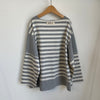 画像をギャラリービューアに読み込む, Boat neck L/S Tee / L.GRAY / GRIS 24AW