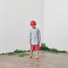 画像をギャラリービューアに読み込む, stretch board shorts / magenta / MOUN TEN. 23SS