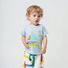 画像をギャラリービューアに読み込む, Multicolor Sail boat T-shirt / BOBO CHOSES 23SS
