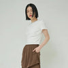 画像をギャラリービューアに読み込む, Body Shape Tee / white / mediam 25SS
