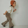 画像をギャラリービューアに読み込む, Kids Rib Knit Bell Bottoms / Ecru / mediam 25SS
