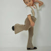 画像をギャラリービューアに読み込む, Kids Rib Knit Bell Bottoms / Ecru / mediam 25SS
