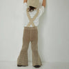 画像をギャラリービューアに読み込む, Kids Rib Knit Bell Bottoms / Ecru / mediam 25SS
