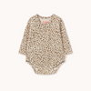 画像をギャラリービューアに読み込む, ANIMAL PRINT RIB CROSSED BODY / light cream / TINY COTTONS 26SS
