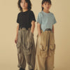 画像をギャラリービューアに読み込む, Layered Big Pocket Pants / GREIGE / GRIS 26SS
