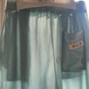 画像をギャラリービューアに読み込む, Mesh wide pants / BLUE / GRIS 25SS
