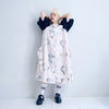 画像をギャラリービューアに読み込む, ORG.PT WAVE CUT SLEEVES DRESS / PINK-SILVER / frankygrow 25SS
