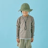 画像をギャラリービューアに読み込む, swim rash guard / khaki check / MOUN TEN. 24SS
