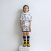 画像をギャラリービューアに読み込む, ORG.PT BINDER SHORT PANTS / WHITE-BLACK / frankygrow 25SS
