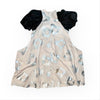 画像をギャラリービューアに読み込む, ORG.PT WAVE CUT SLEEVES DRESS / PINK-SILVER / frankygrow 25SS
