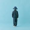 画像をギャラリービューアに読み込む, polyester canapa 1tuck pants / navy / MOUN TEN.
