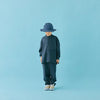 画像をギャラリービューアに読み込む, polyester canapa 1tuck pants / navy / MOUN TEN.
